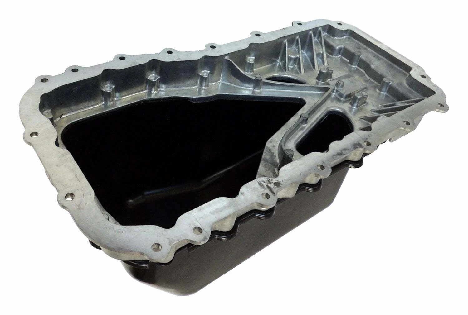 Crown Automotive - Aluminum Black Engine Oil Pan - 4666153AC